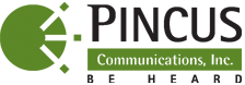 Pincus Communications logo - Faith Pincus, speaker coach